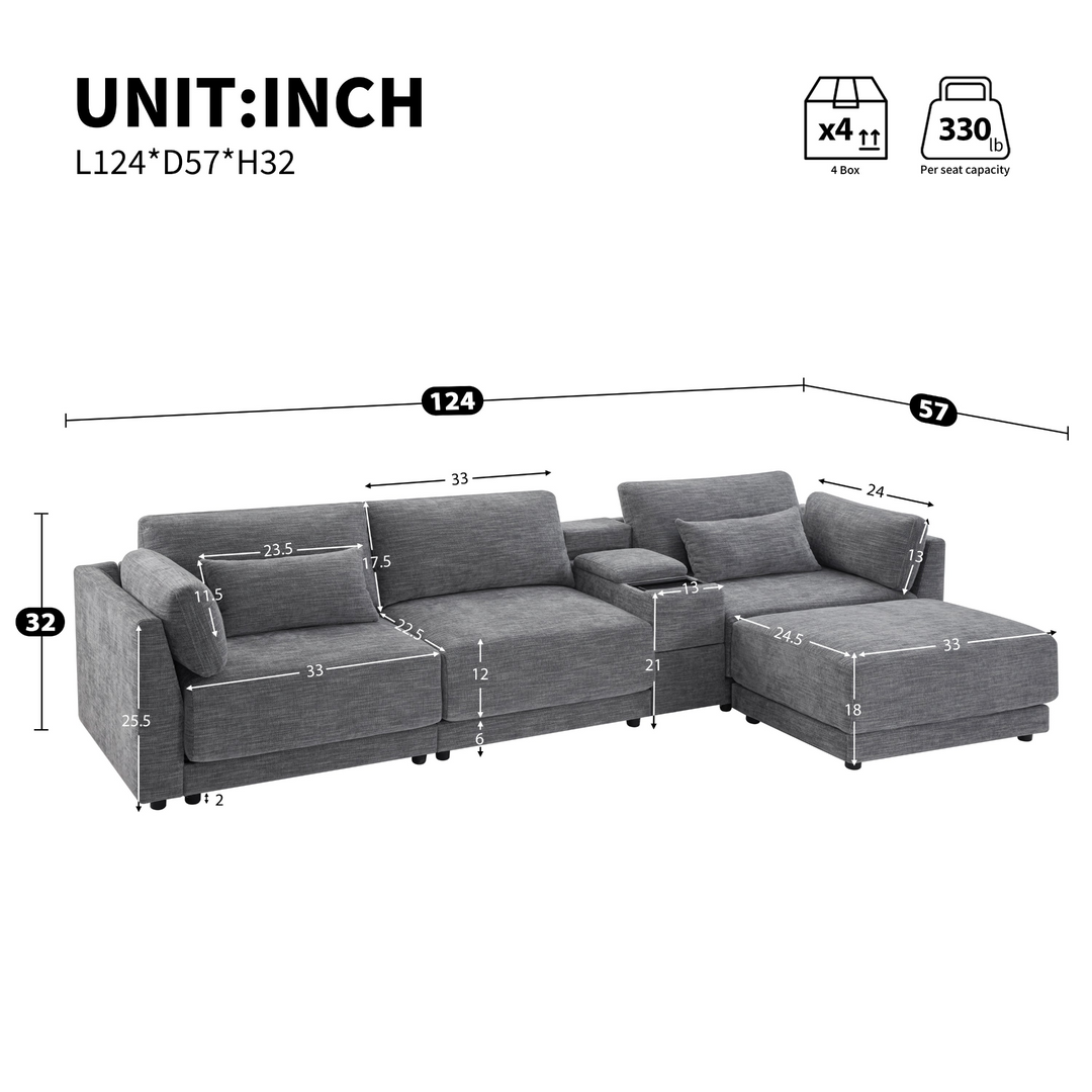 Buy farmhouse furniture Riviera Moderno L- Shape Contemporary Modern Mediterranean Estate Sofa Sectional - Modern Cottage Farmhouse Furniture