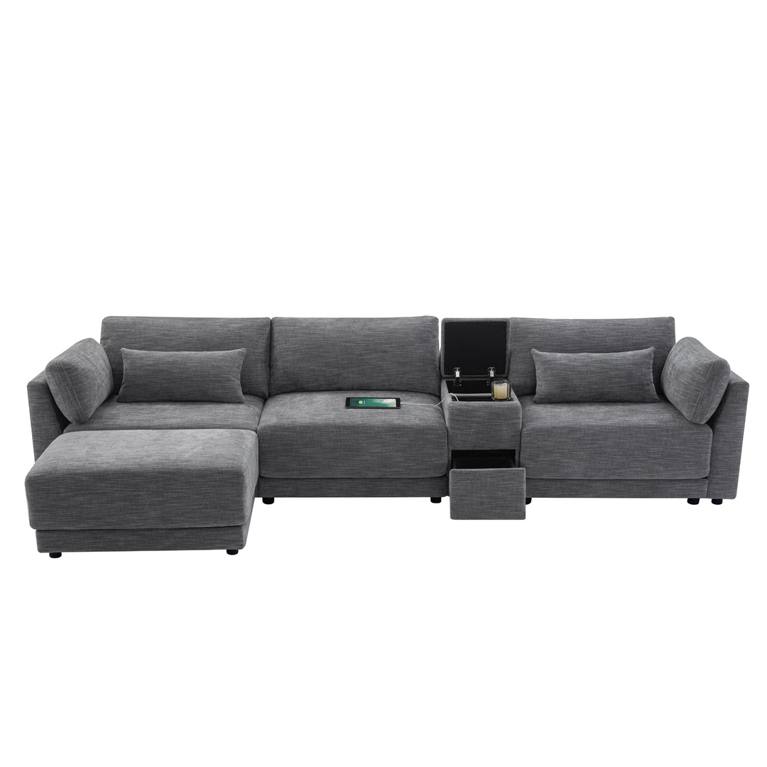 Buy farmhouse furniture Riviera Moderno L- Shape Contemporary Modern Mediterranean Estate Sofa Sectional - Modern Cottage Farmhouse Furniture