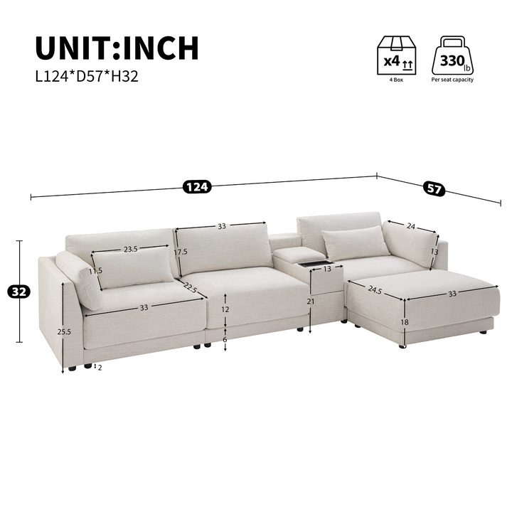 Buy farmhouse furniture Riviera Moderno L- Shape Contemporary Modern Mediterranean Estate Sofa Sectional - Modern Cottage Farmhouse Furniture