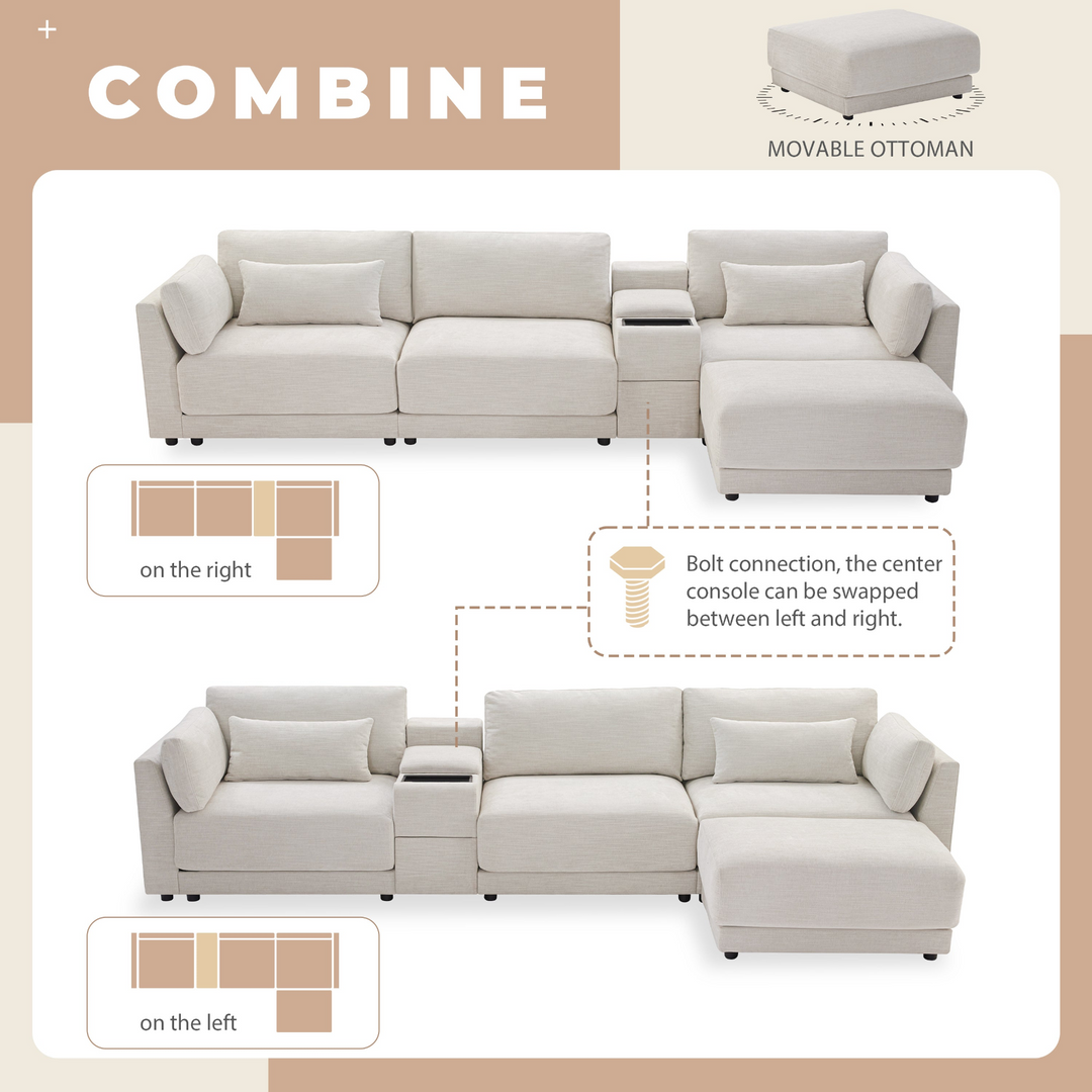 Buy farmhouse furniture Riviera Moderno L- Shape Contemporary Modern Mediterranean Estate Sofa Sectional - Modern Cottage Farmhouse Furniture