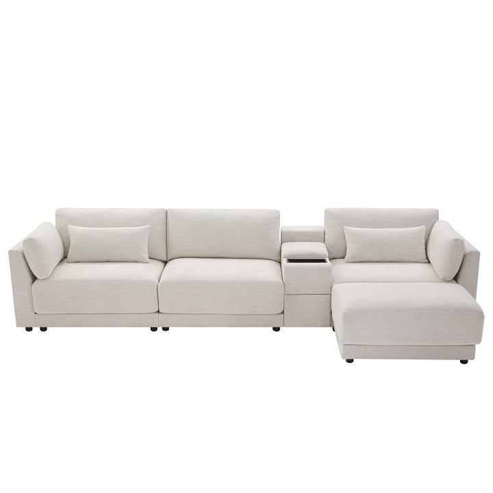 Buy farmhouse furniture Riviera Moderno L- Shape Contemporary Modern Mediterranean Estate Sofa Sectional - Modern Cottage Farmhouse Furniture