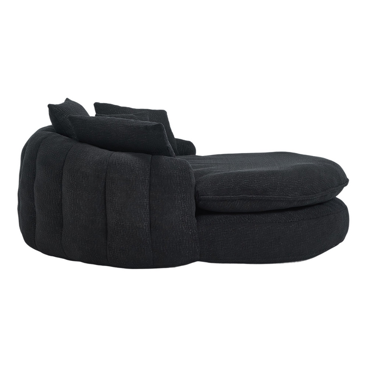 Buy farmhouse furniture Oversized Modern Cottage Farmhouse Oval Upholstered Bean Bag Sofa - Modern Cottage Farmhouse Furniture