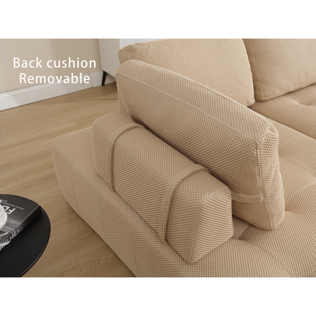 Buy farmhouse furniture The Cielo Modular Combination U-shaped Upholstered Free Combination Sofa - Modern Cottage Farmhouse Furniture