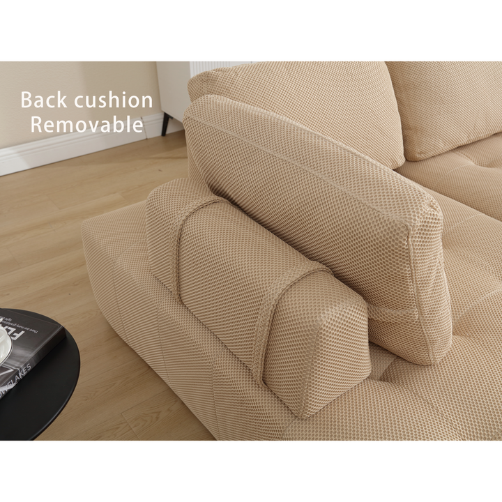 Buy farmhouse furniture The Cielo Modular Combination U-shaped Upholstered Free Combination Sofa - Modern Cottage Farmhouse Furniture