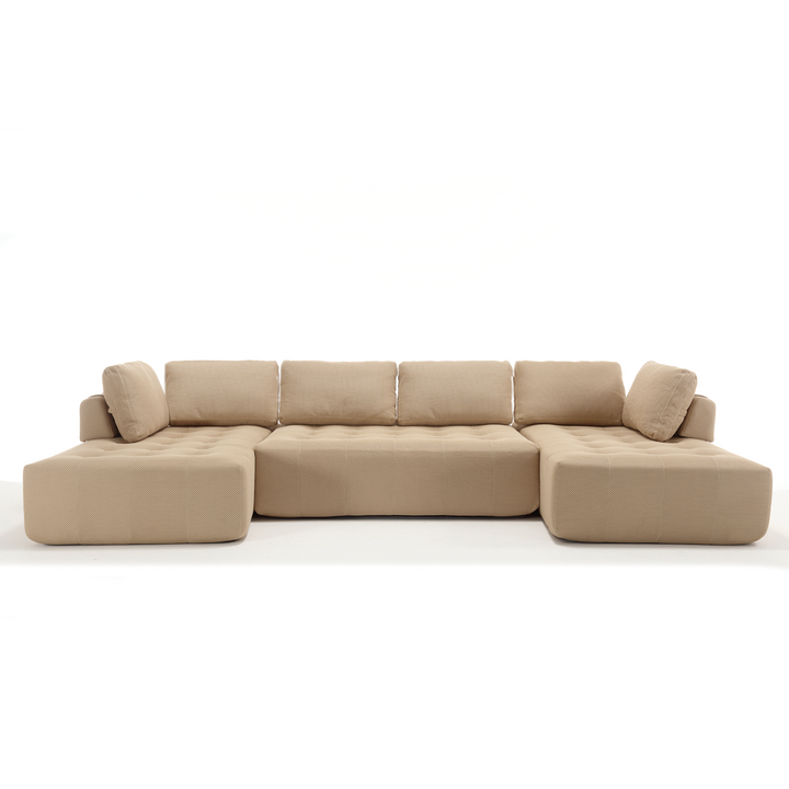 Buy farmhouse furniture The Cielo Modular Combination U-shaped Upholstered Free Combination Sofa - Modern Cottage Farmhouse Furniture