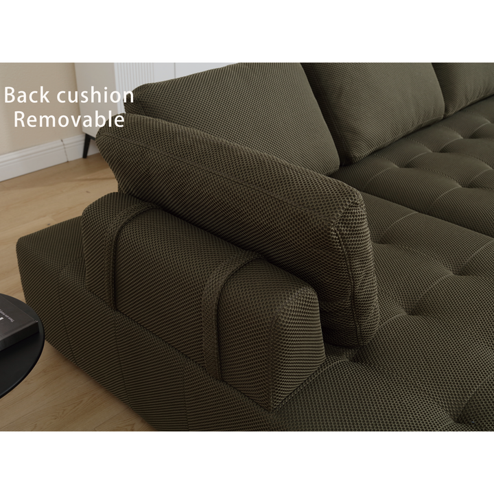 Buy farmhouse furniture The Cielo Modular Combination U-shaped Upholstered Free Combination Sofa - Modern Cottage Farmhouse Furniture