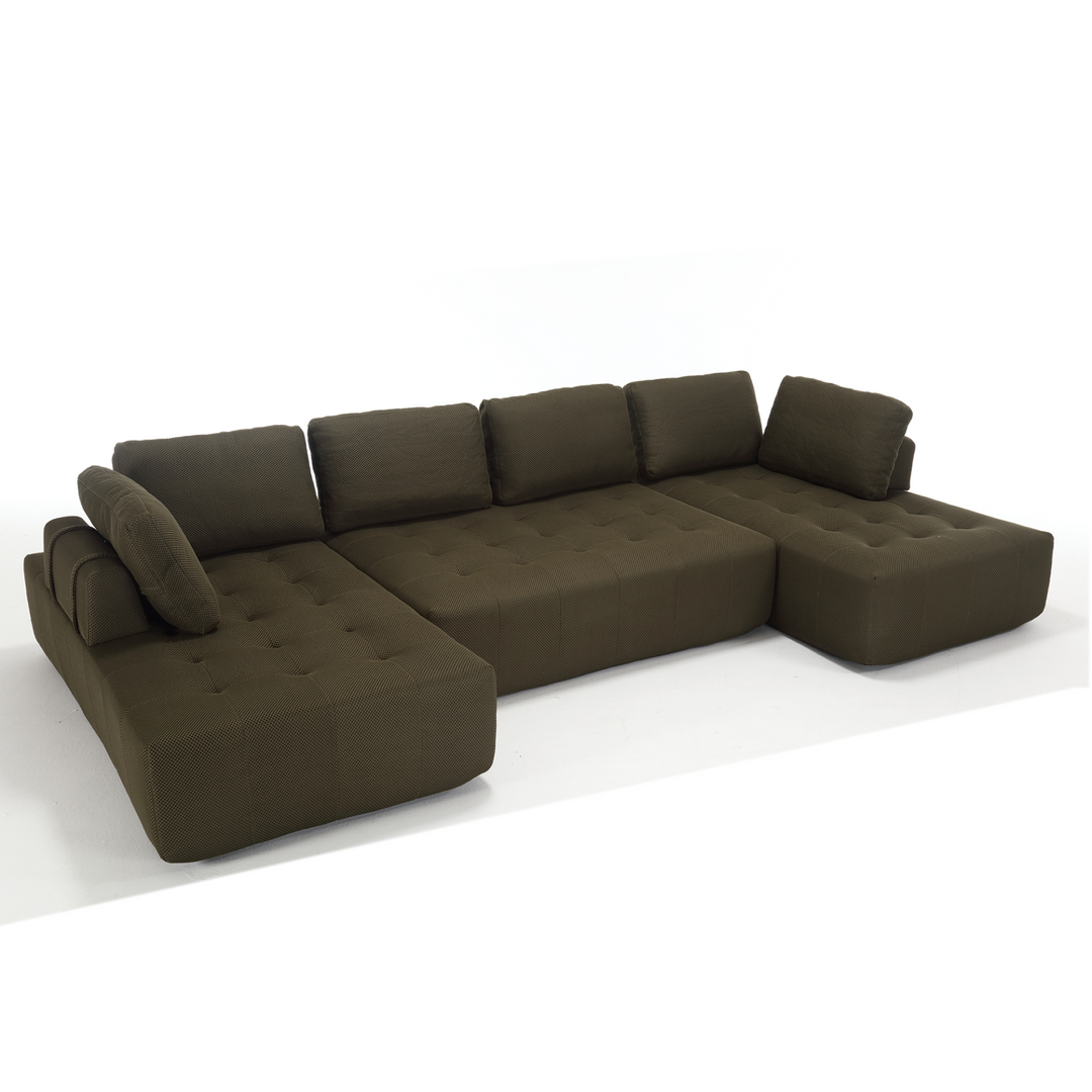 Buy farmhouse furniture The Cielo Modular Combination U-shaped Upholstered Free Combination Sofa - Modern Cottage Farmhouse Furniture
