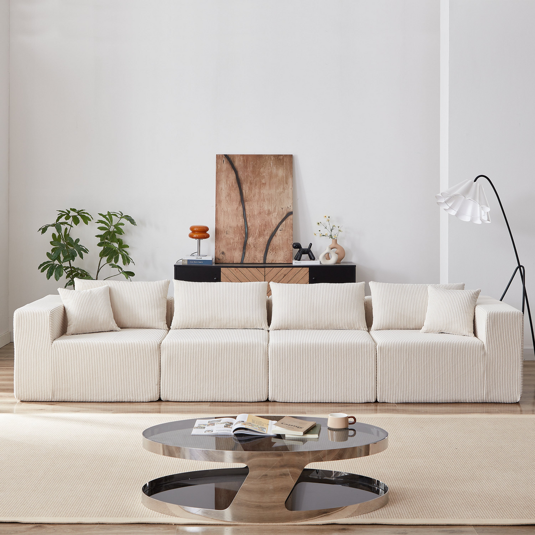 Buy farmhouse furniture La Kei • Upholstered European Farmhouse Style Modular L Shaped Sectional Sofa - Modern Cottage Farmhouse Furniture