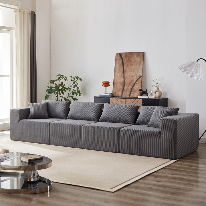 Buy farmhouse furniture La Kei • Upholstered European Farmhouse Style Modular L Shaped Sectional Sofa - Modern Cottage Farmhouse Furniture