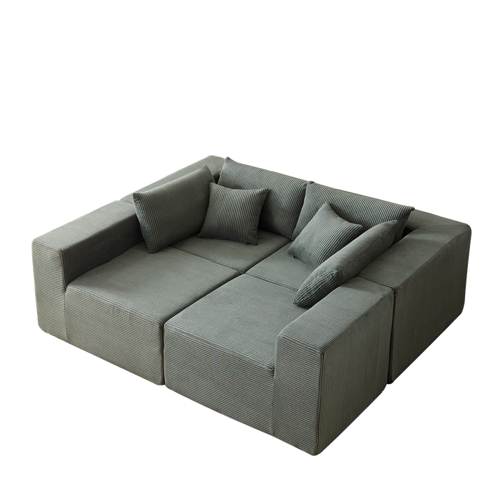 Buy farmhouse furniture La Kei • Upholstered European Farmhouse Style Modular L Shaped Sectional Sofa - Modern Cottage Farmhouse Furniture