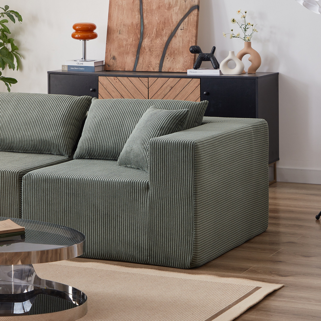 Buy farmhouse furniture La Kei • Upholstered European Farmhouse Style Modular L Shaped Sectional Sofa - Modern Cottage Farmhouse Furniture