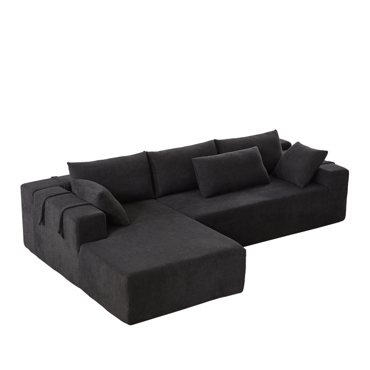 Buy farmhouse furniture The Casa Bianca • Modern European Farmhouse Modular L-Shaped Sofa Sectional - Modern Cottage Farmhouse Furniture
