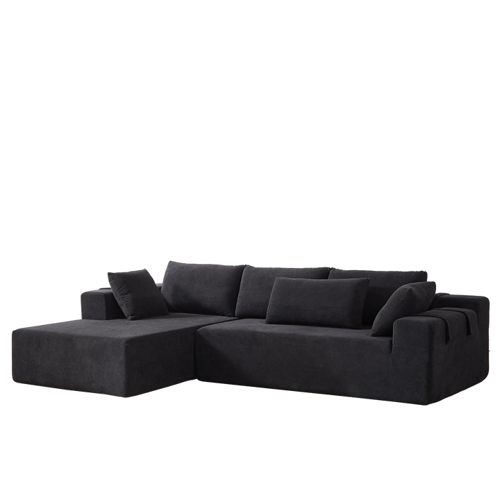 Buy farmhouse furniture The Casa Bianca • Modern European Farmhouse Modular L-Shaped Sofa Sectional - Modern Cottage Farmhouse Furniture