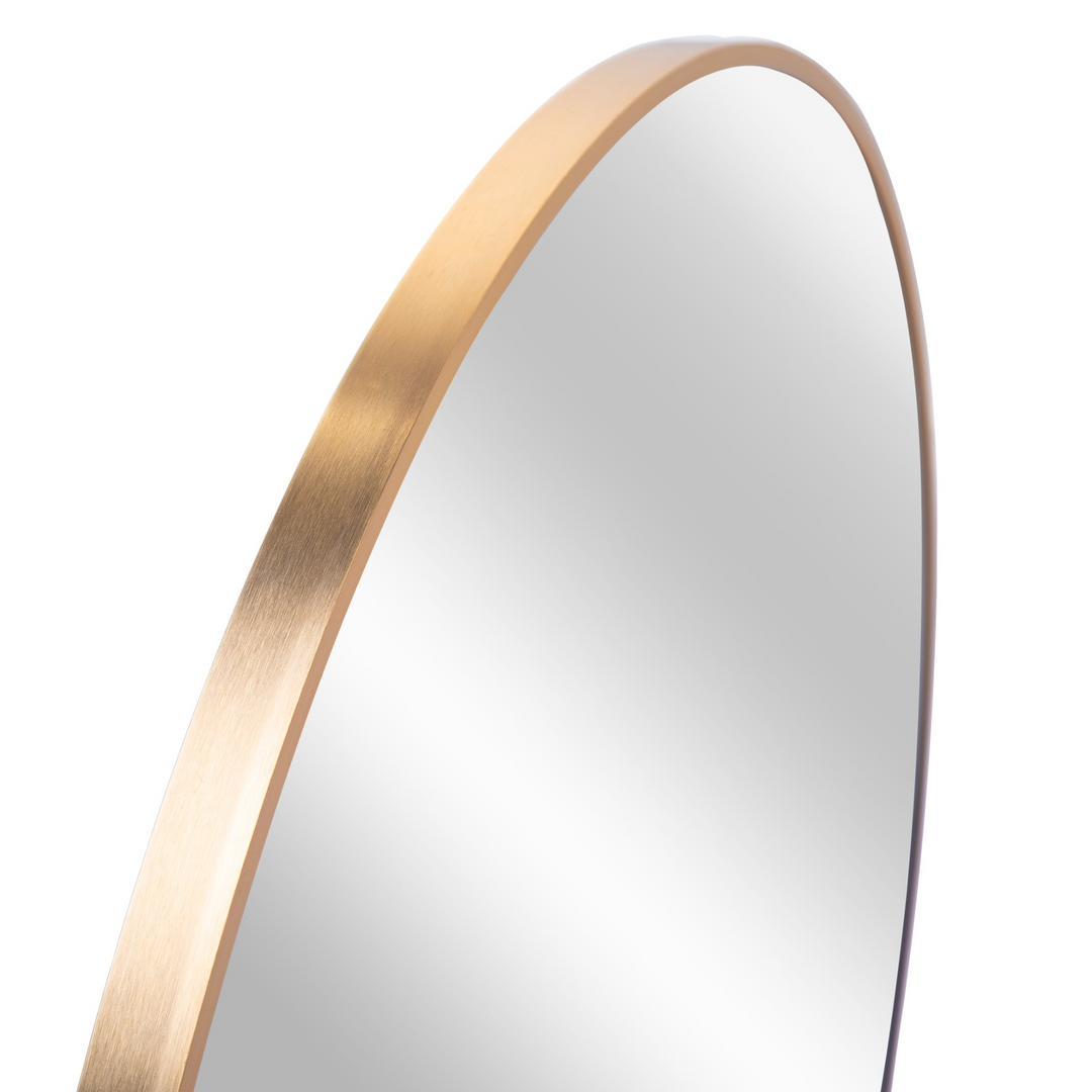 Buy farmhouse furniture Modern Farmhouse Bathroom Mirror | Round Metal Frame, 39 Inch - Modern Cottage Farmhouse Furniture