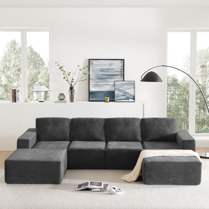 Buy farmhouse furniture Casa Toscana Grande Cloud Mediterranean Sofa Collection - Modern Cottage Farmhouse Furniture