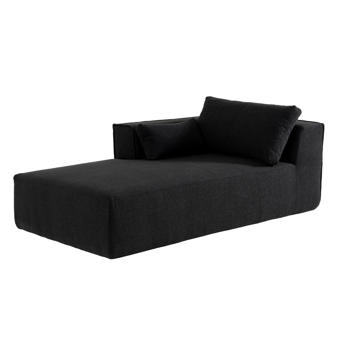 Buy farmhouse furniture The Cannes Mediterranean Modular Wide Seat Boulce Sofa Sectional with Side Table - Modern Cottage Farmhouse Furniture
