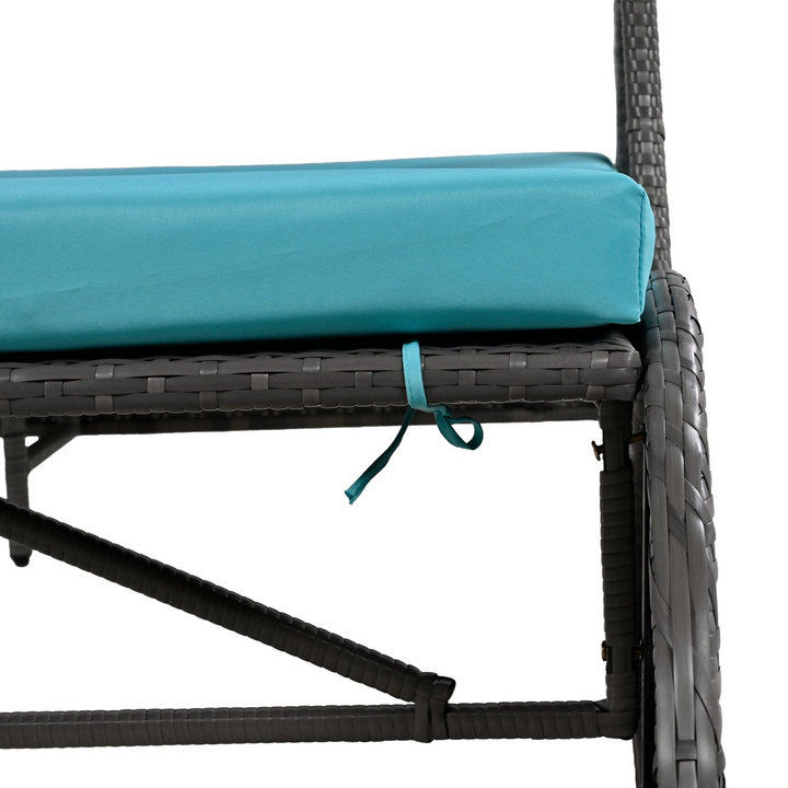 Buy farmhouse furniture Versatile Outdoor Loveseat Convertible to Four Seats &amp; Table - Ideal for Gardens, Lawns, and Patios - Modern Cottage Farmhouse Furniture
