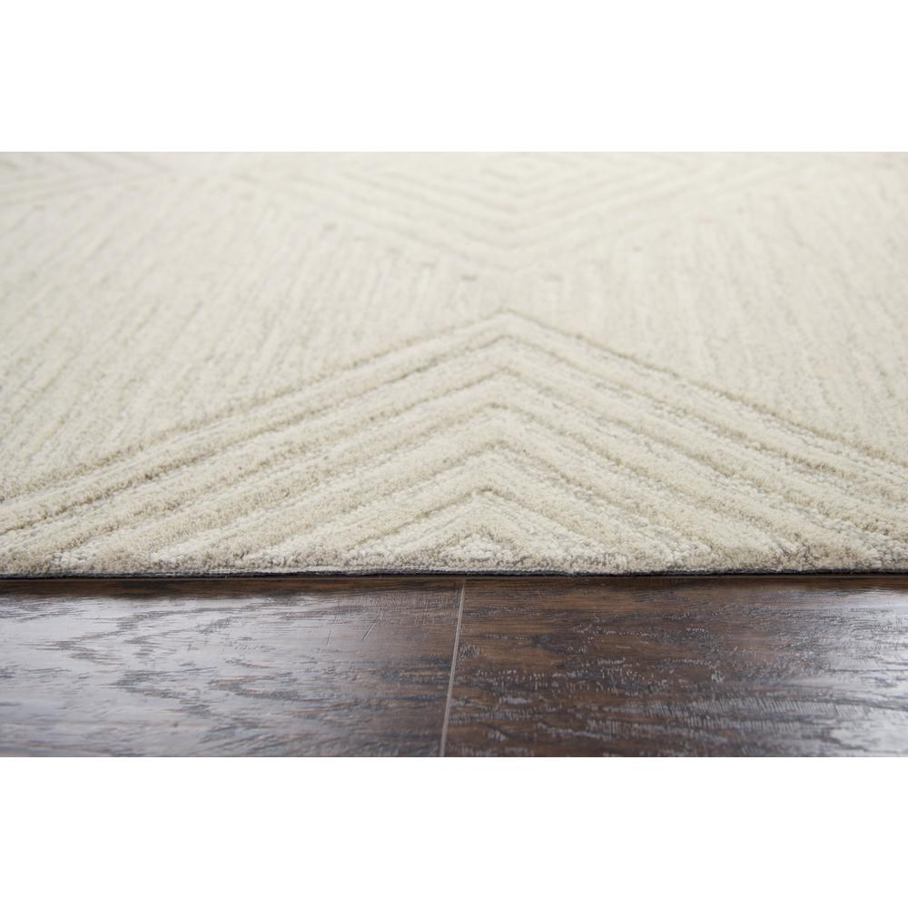 Buy farmhouse furniture Hand Tufted Cut &amp; Loop Pile Wool Rug, 9&