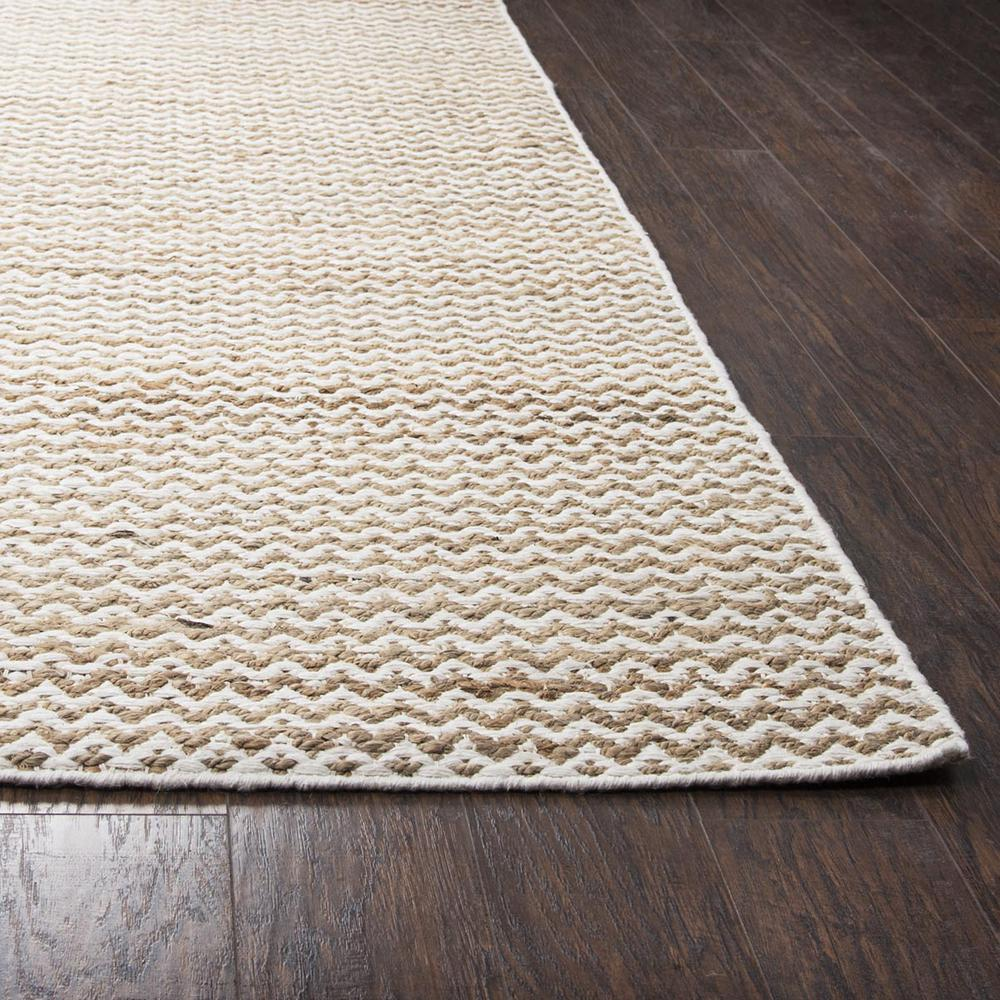 Buy farmhouse furniture Hand Woven Flat Weave Pile Jute/ Wool Rug, 8&