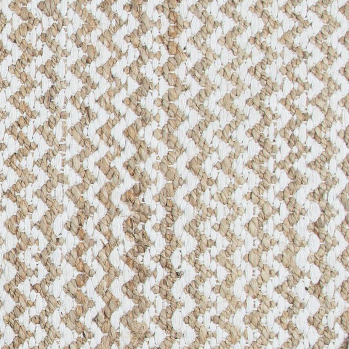 Buy farmhouse furniture Hand Woven Flat Weave Pile Jute/ Wool Rug, 8&