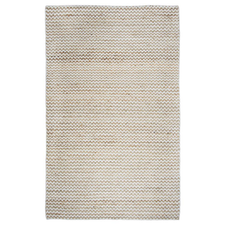 Buy farmhouse furniture Hand Woven Flat Weave Pile Jute/ Wool Rug, 8&