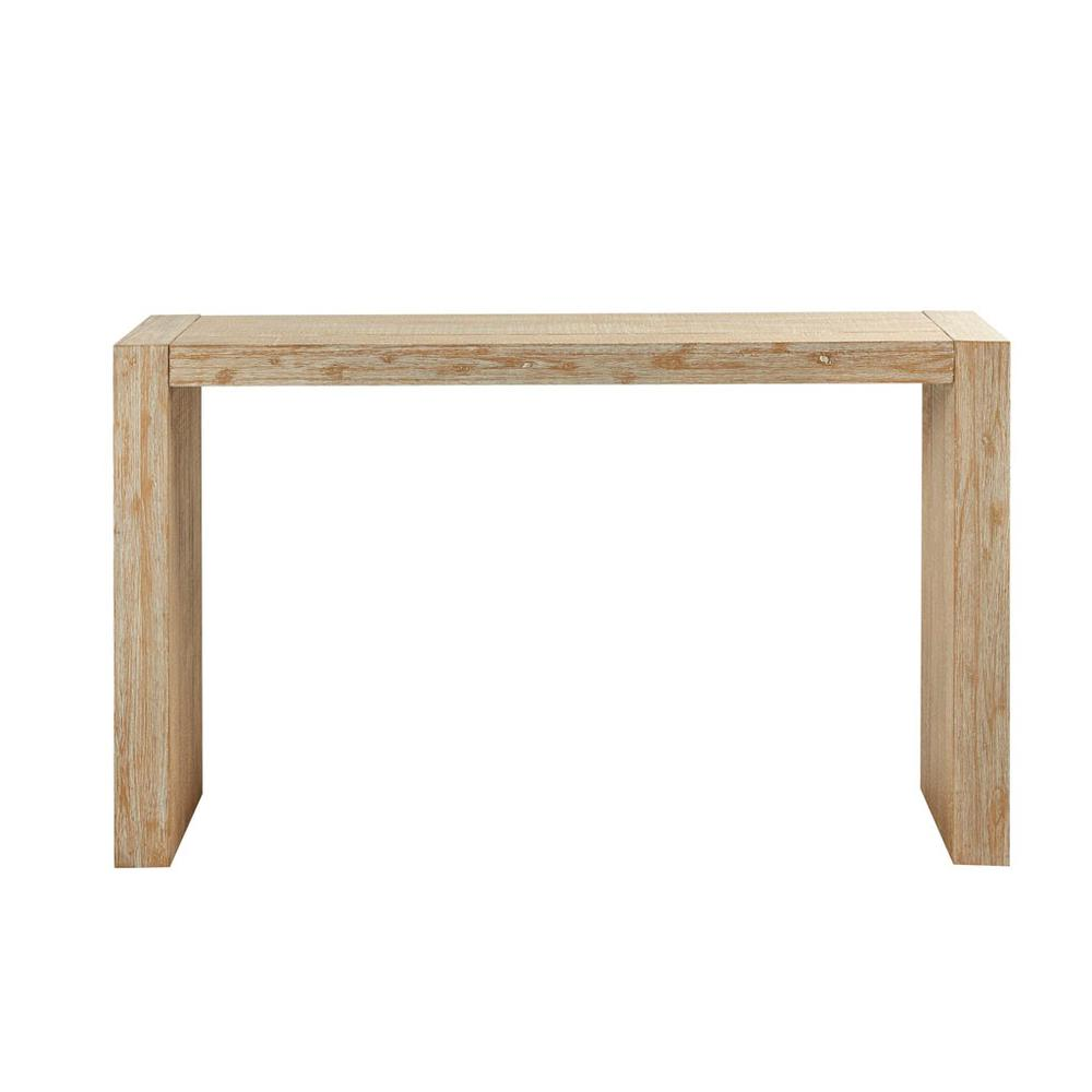 Buy farmhouse furniture Handcrafted Mediterranean wood "64" Console Table - Modern Cottage Farmhouse Furniture
