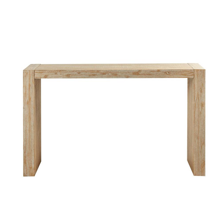 Buy farmhouse furniture Handcrafted Mediterranean wood "64" Console Table - Modern Cottage Farmhouse Furniture