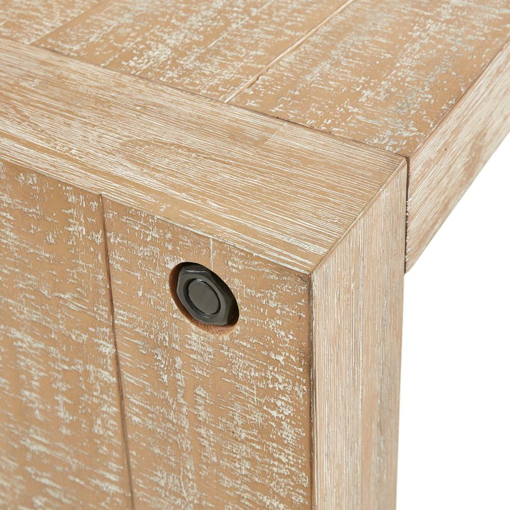 Buy farmhouse furniture Handcrafted Mediterranean wood "64" Console Table - Modern Cottage Farmhouse Furniture