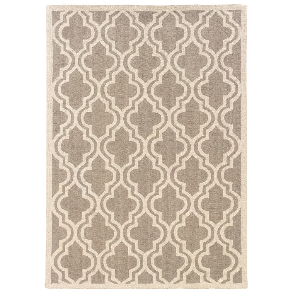 Buy farmhouse furniture Silhouette Coastal Mediterranean farmhouse Grey &amp; Ivory 8x10 Area Rug - Modern Cottage Farmhouse Furniture