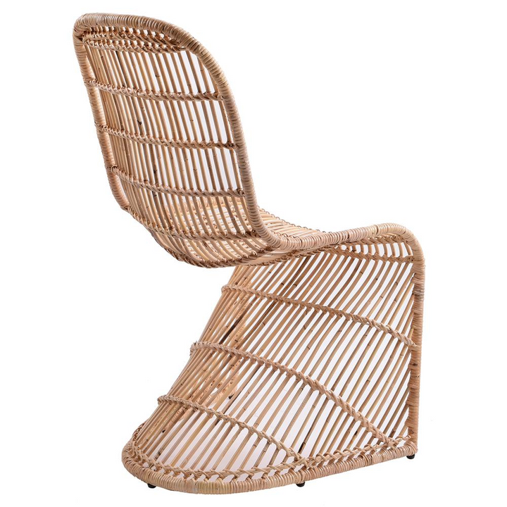 Buy farmhouse furniture Groovy Rattan Chair, (Set of 2) - Modern Cottage Farmhouse Furniture