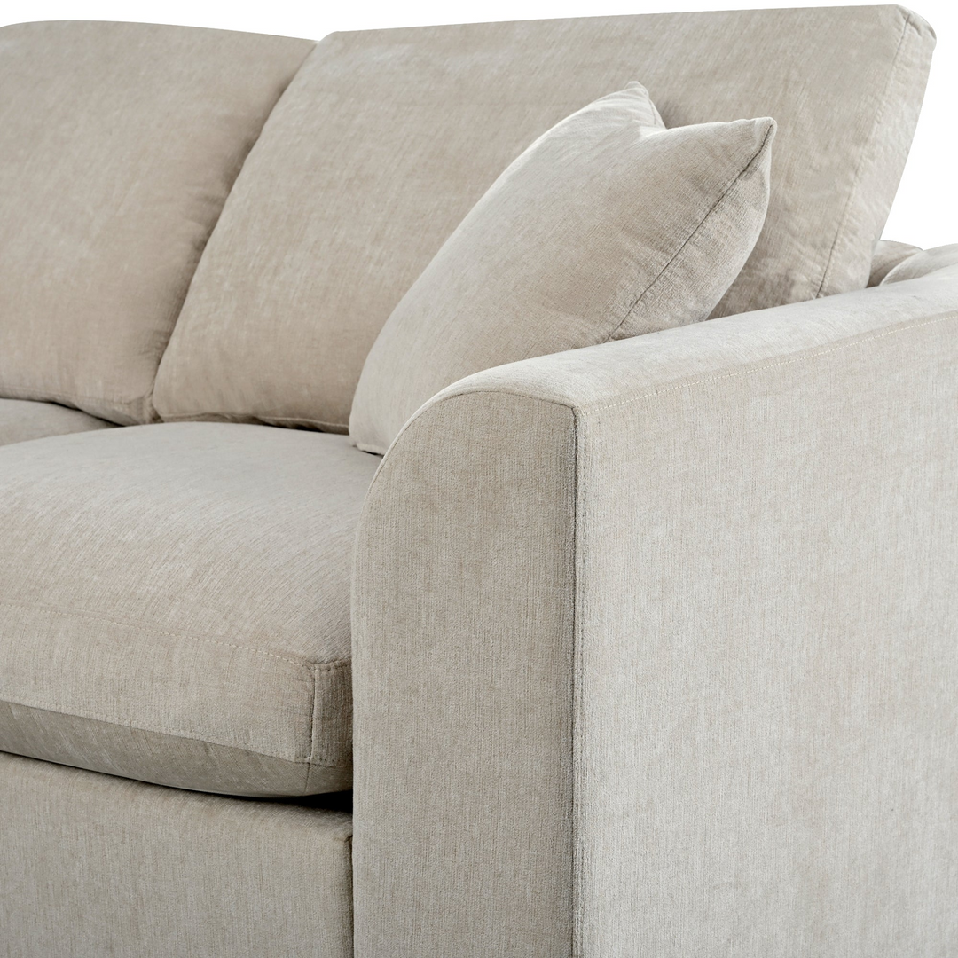 Buy farmhouse furniture Extra Large 7-Seater Modular Sectional Sofa with L-Shape Design - Modern Cottage Farmhouse Furniture