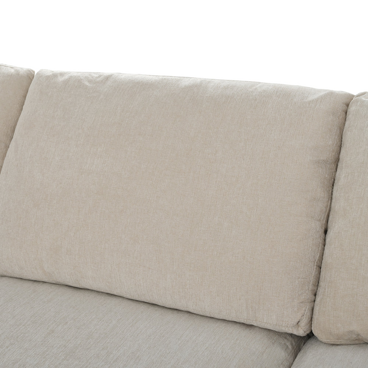 Buy farmhouse furniture Extra Large 7-Seater Modular Sectional Sofa with L-Shape Design - Modern Cottage Farmhouse Furniture