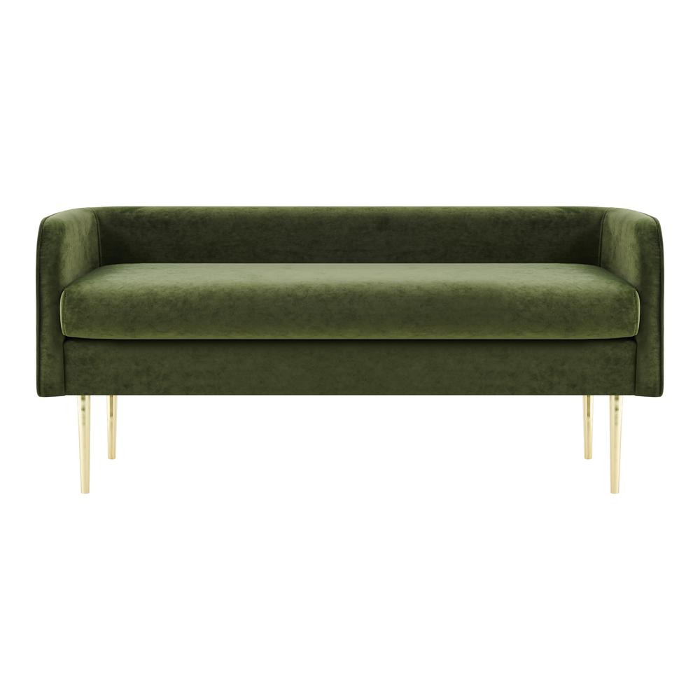 Buy farmhouse furniture Marsha Velvet Bench - Modern Cottage Farmhouse Furniture