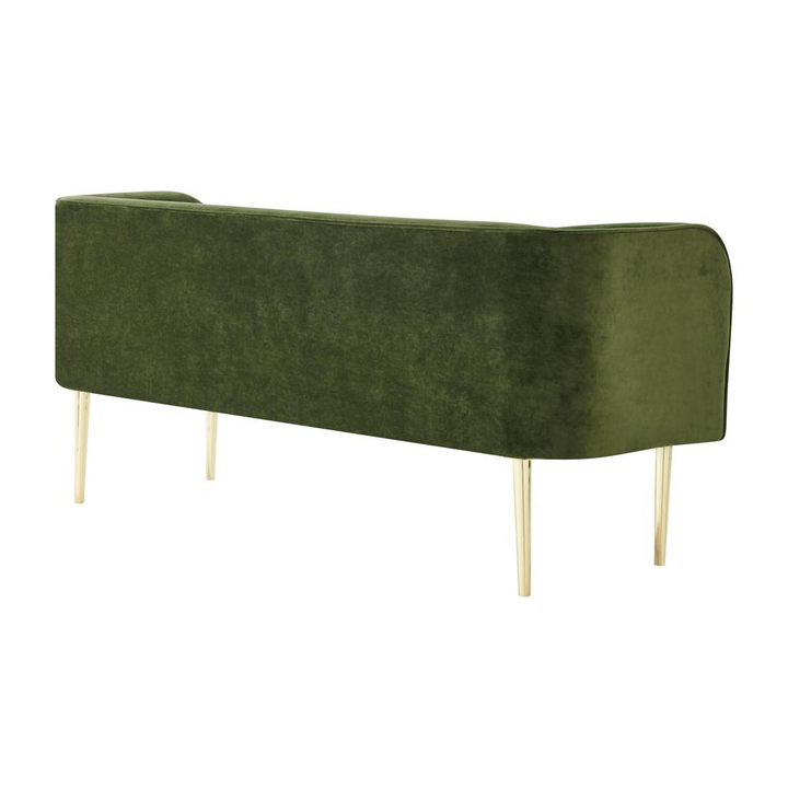 Buy farmhouse furniture Marsha Velvet Bench - Modern Cottage Farmhouse Furniture