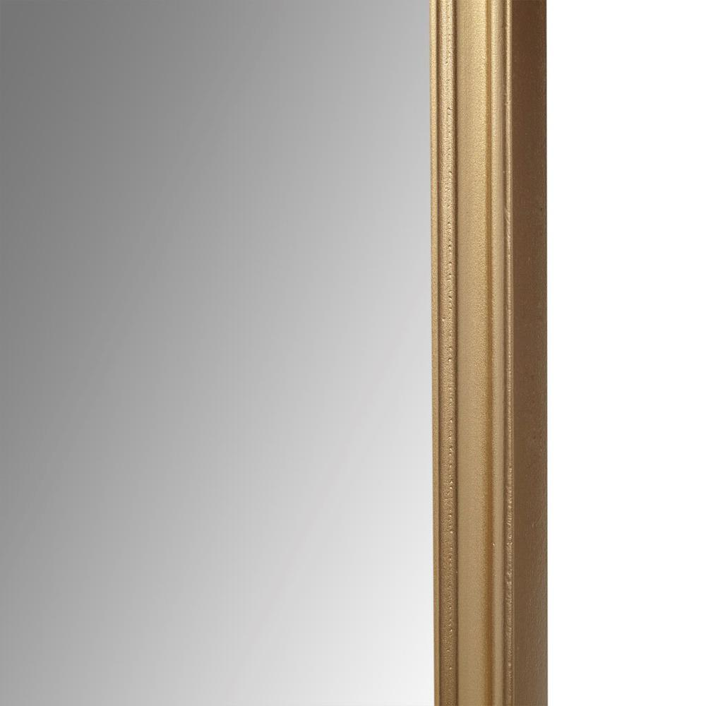 Buy farmhouse furniture Gold Scalloped Wood Wall Mirror - Modern Cottage Farmhouse Furniture