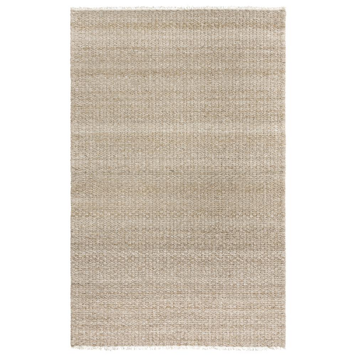Buy farmhouse furniture Sepia Hand Woven Flat Weave Pile Wool/ Polyester Rug, 5&