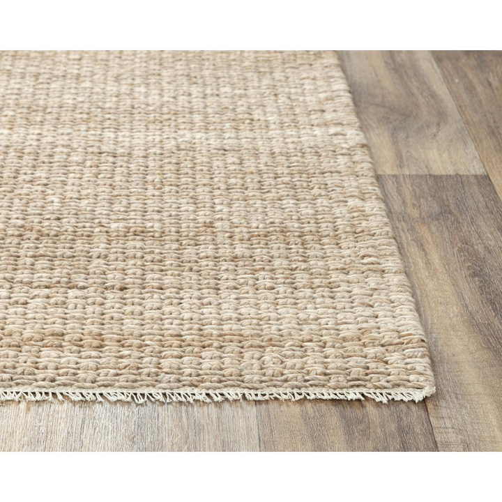 Buy farmhouse furniture Sepia Hand Woven Flat Weave Pile Wool/ Polyester Rug, 5&