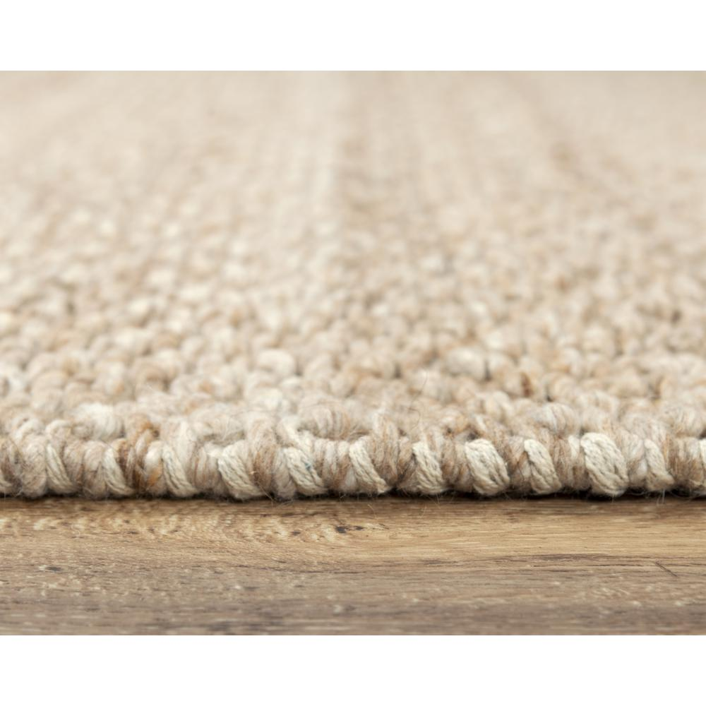 Buy farmhouse furniture Sepia Hand Woven Flat Weave Pile Wool/ Polyester Rug, 5&