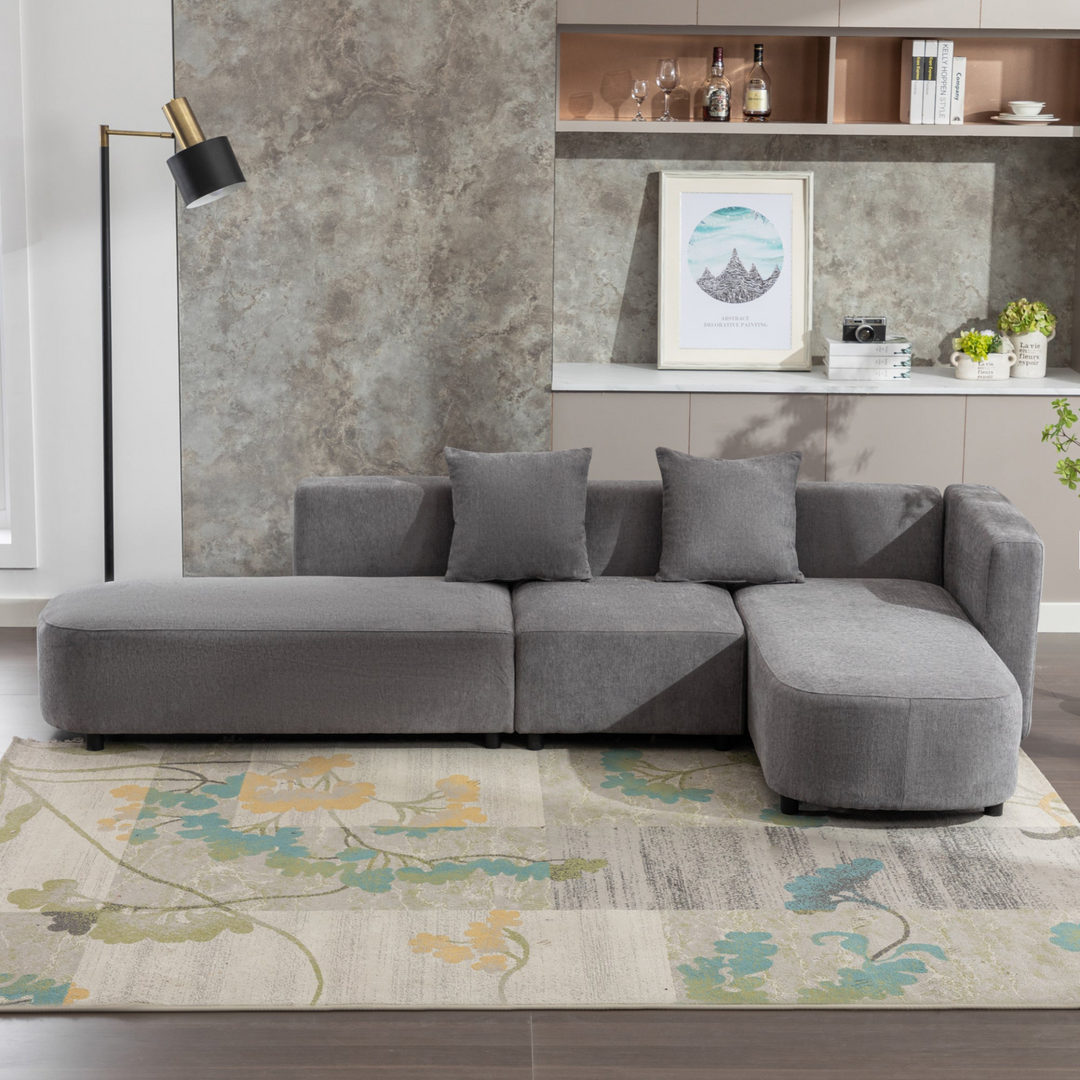 Buy farmhouse furniture La Idyllique | Luxury Modern Style Living Room Upholstery Sofa - Modern Cottage Farmhouse Furniture