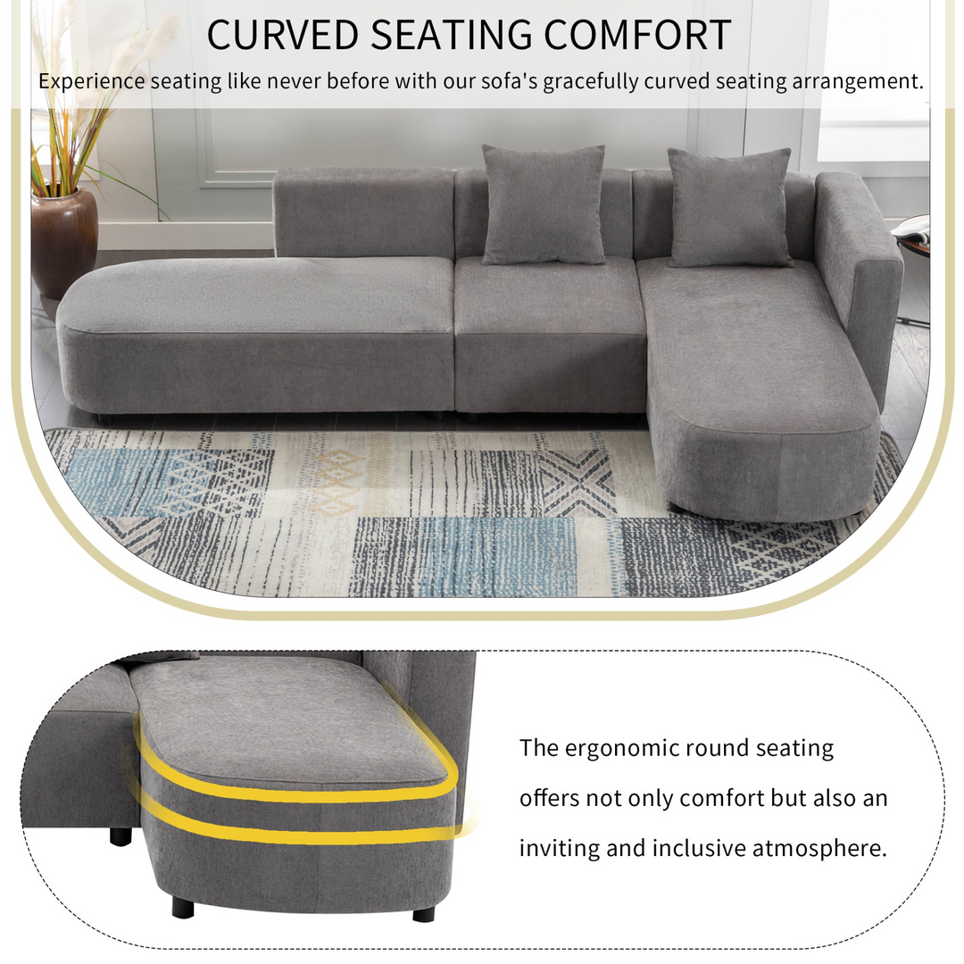 Buy farmhouse furniture La Idyllique | Luxury Modern Style Living Room Upholstery Sofa - Modern Cottage Farmhouse Furniture