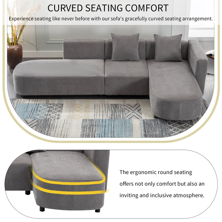 Buy farmhouse furniture La Idyllique | Luxury Modern Style Living Room Upholstery Sofa - Modern Cottage Farmhouse Furniture