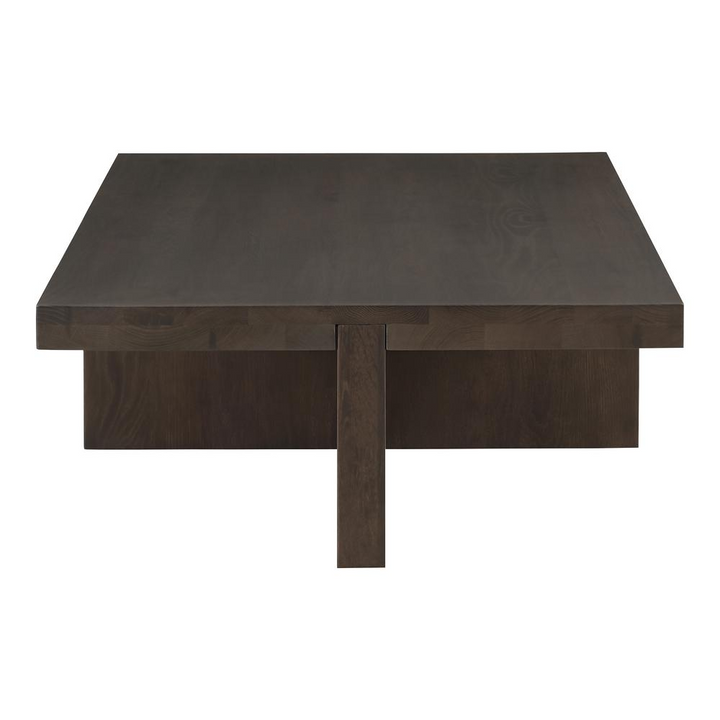 Buy farmhouse furniture Folke Mediterranean Farmhouse Rectangular Coffee Table Dark Brown - Modern Cottage Farmhouse Furniture