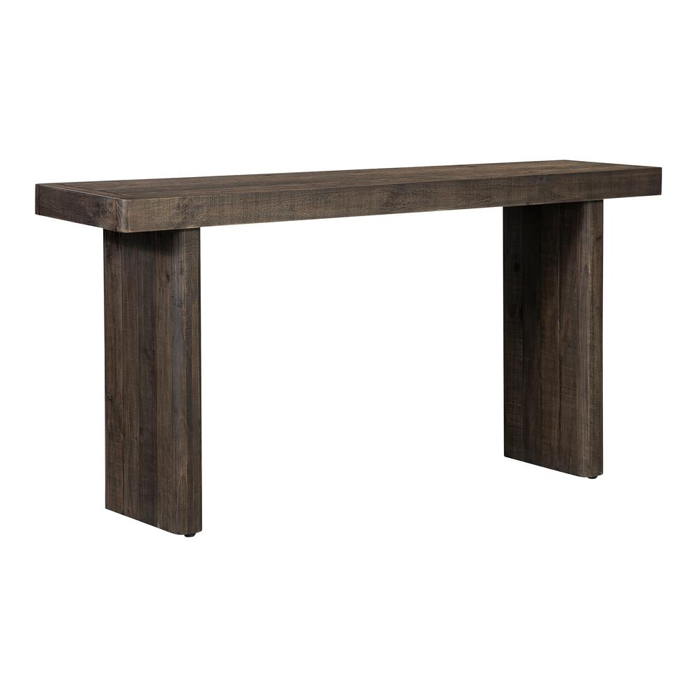 Buy farmhouse furniture Monterey Farmhouse Console Foyer Table Aged Brown - Modern Cottage Farmhouse Furniture