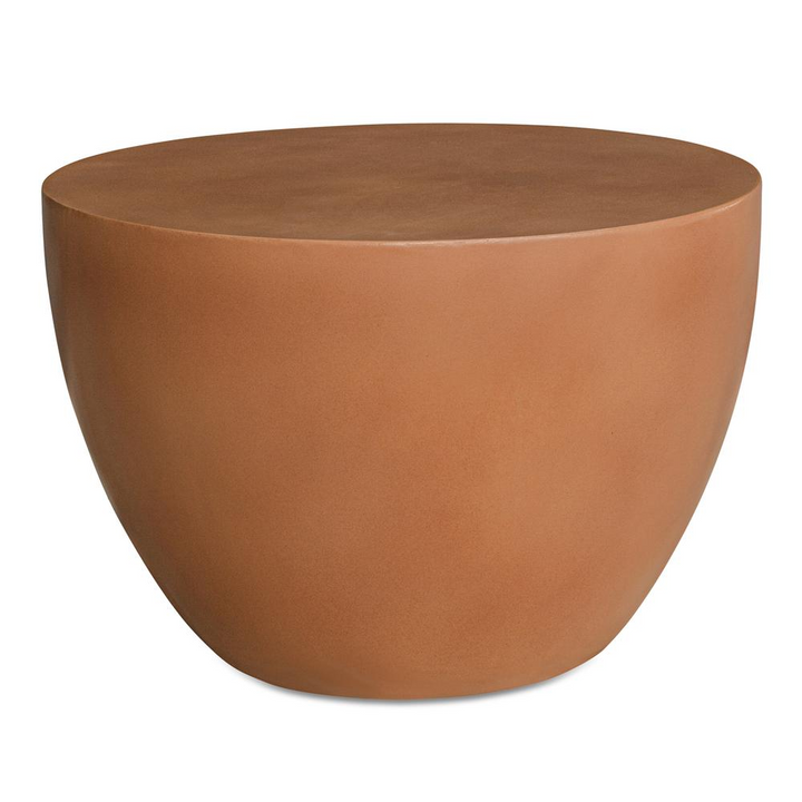 Buy farmhouse furniture Modern Italian Contemporary Terracotta Side Table - Modern Cottage Farmhouse Furniture