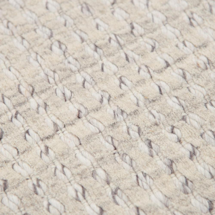 Buy farmhouse furniture Lily - Mediterranean Farmhouse - Hand Loomed Cut &amp; Loop Pile Wool/ Polyester Rug, 7&
