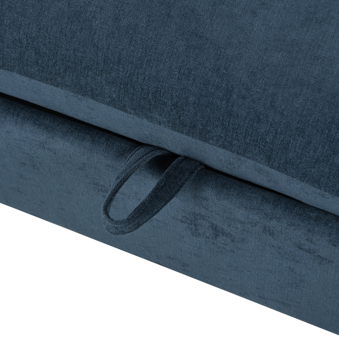 Buy farmhouse furniture Bluebell Cottage • Blue U-shaped American Farmhouse Style Sofa Couch Sectional Daybed - Modern Cottage Farmhouse Furniture