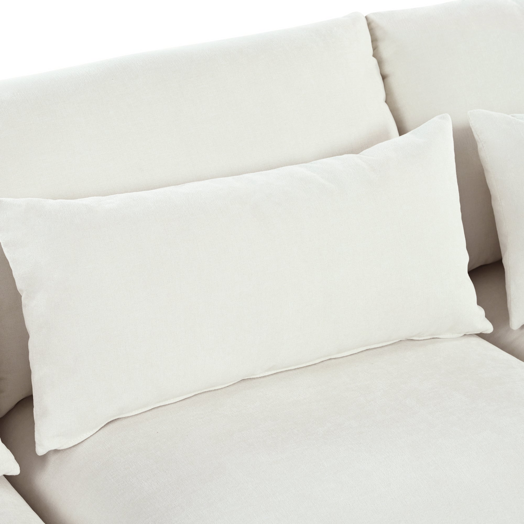 Buy farmhouse furniture Bluebell Cottage • Blue U-shaped American Farmhouse Style Sofa Couch Sectional Daybed - Modern Cottage Farmhouse Furniture