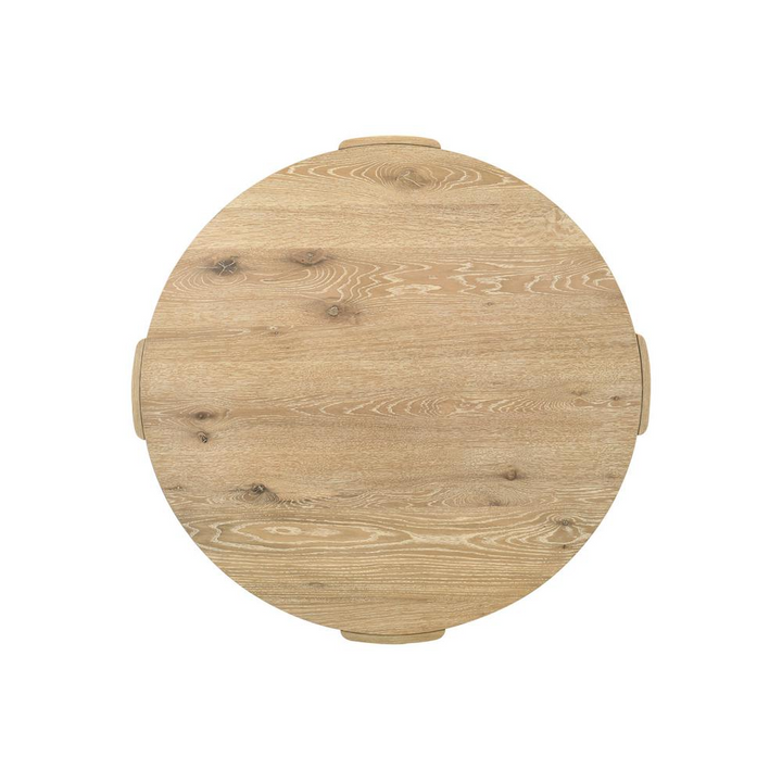Buy farmhouse furniture Bowen Oak Finish 47" Round Dining Table - Modern Cottage Farmhouse Furniture