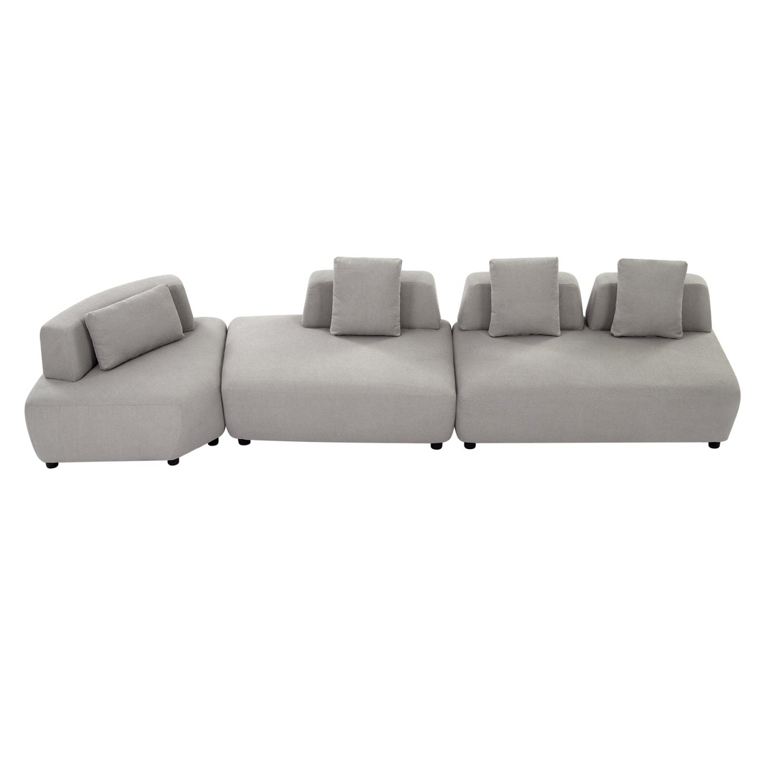 Buy farmhouse furniture Le Verona | Modern Modular Luxury Grey Italian Contemporary Sofa Sectional - Modern Cottage Farmhouse Furniture