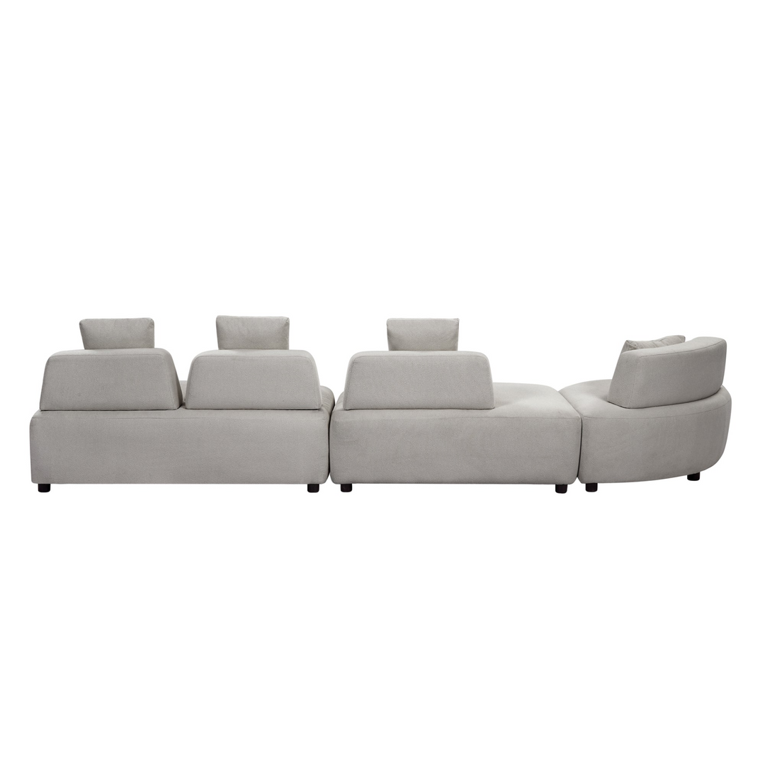 Buy farmhouse furniture Le Verona | Modern Modular Luxury Grey Italian Contemporary Sofa Sectional - Modern Cottage Farmhouse Furniture